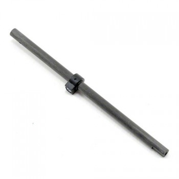 Carbon Fiber Main Shaft w/Collar & Hdwe: mCPX BL